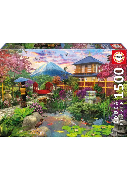 1500 Parçalı Puzzle Japon Bahçesi - 19937 - Japanese Garden