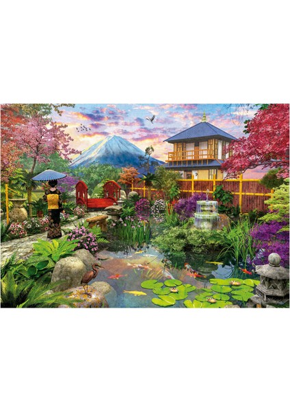 1500 Parçalı Puzzle Japon Bahçesi - 19937 - Japanese Garden fiyatları