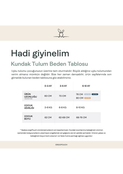 Organik Pamuklu Kundak 1.0 TOG