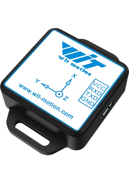 Wit Motion WT901C-TTL 9 Eksenli Yüksek Kararlılık Hızlanma + Gyro + Açı (Xy 0.05 ° Doğruluk) + Dijital Pusula, Üç Eksenli MPU9250 Jiroskop Sensörü 【kalman Filtreleme】 Ttl/uart Haberleşme Protokolü