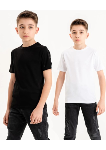 Çocuk Düz Sade Renk Tshırt