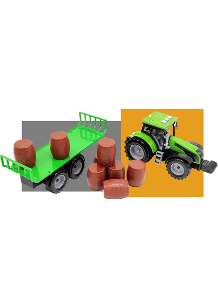 Aya Toys Pilli Fıçılı Traktör 40326 Yeşil fırsatları