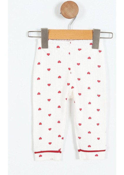 Kalp Desenli Düğme Detaylı Bebe Yaka Takım indirimleri