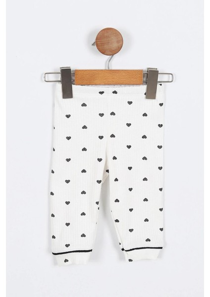 Kalp Desenli Düğme Detaylı Bebe Yaka Takım fırsatları