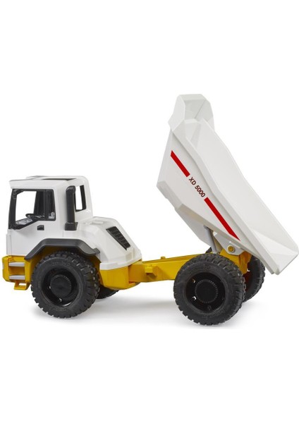 Damperli Kamyon - Sarı Beyaz BR03420