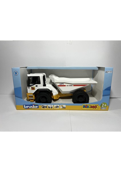 Damperli Kamyon - Sarı Beyaz BR03420