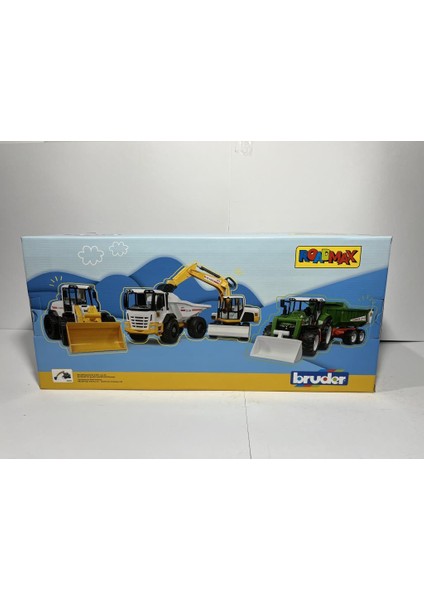 Damperli Kamyon - Sarı Beyaz BR03420