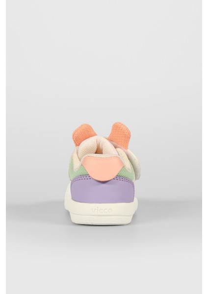 Loca Baskılı Kız Bebek Beyaz Günlük Ayakkabı indirimleri