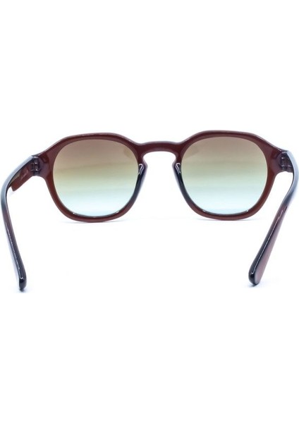 32219 Uv Korumalı Koyu Kahverengi Unisex Güneş Gözlüğü modelleri