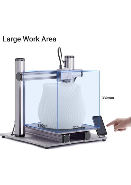 2.0 A350T 3in1 3D Printer modelleri