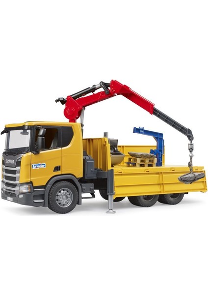 Scania 560R Vinçli Şantiye Kamyonu BR03551