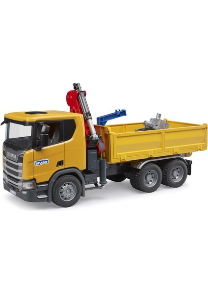 Scania 560R Vinçli Şantiye Kamyonu BR03551