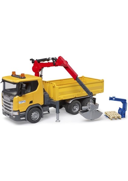 Scania 560R Vinçli Şantiye Kamyonu BR03551