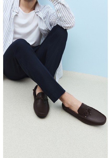 Ziya, Erkek Deri Ayakkabı 1511007ZB01 Kahve