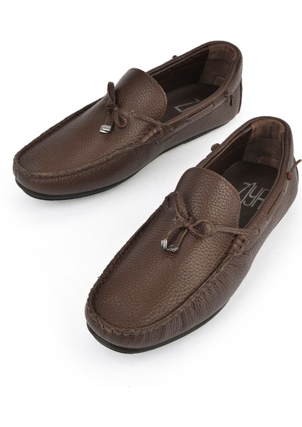 Ziya, Erkek Deri Ayakkabı 1511007ZB01 Kahve