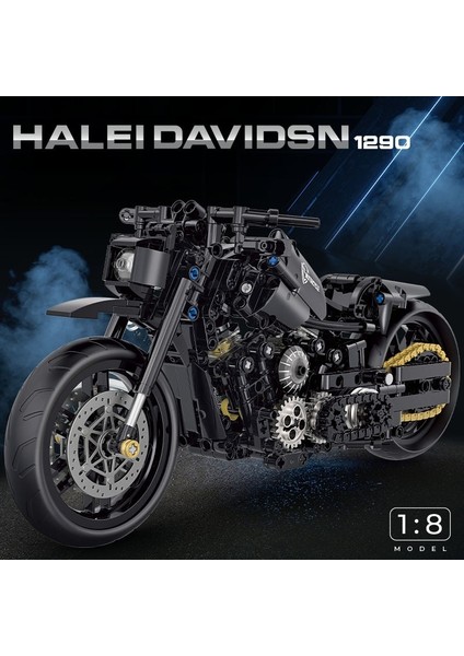 Harley Bmw Motosiklet Yapı Taşı Modeli Bulmaca Montajlı Oyuncak Araba (Yurt Dışından)