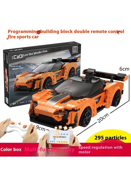 Yeni Lamborghini Porsche Model Programlama Uzaktan Kumanda Spor Araba Bulmaca Yapı Taşı Oyuncaklar (Yurt Dışından)