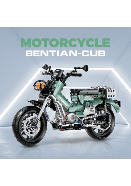 Harley Bmw Motosiklet Yapı Taşı Modeli Bulmaca Montajlı Oyuncak Araba (Yurt Dışından)