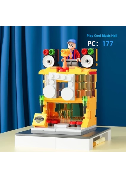 Yeni Yaratıcı Yapı Taşları Buket Ahşap Evler Monte Puzzle Çocuk Oyuncakları Süsler Hediye (Yurt Dışından)