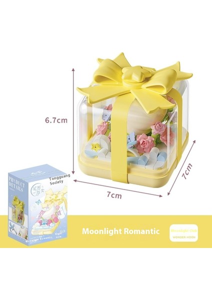 Yeni Yaratıcı Petal Hayvan Kalesi Yapı Taşları Monte Edilmiş Hediye Süs Oyuncakları (Yurt Dışından)
