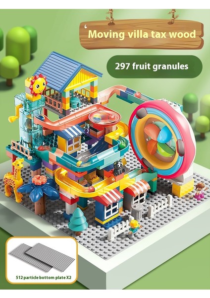 Çocuk Eğitici Montaj Parça Tumbler Blokları Bulmaca Dıy Patchwork Oyuncaklar (Yurt Dışından)