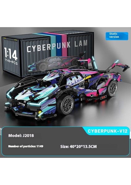 Uyumlu Konsept Lambo Süper Araba Model Araba Porsche Spor Araba Çocuk Oyuncak Yapı Taşları (Yurt Dışından)