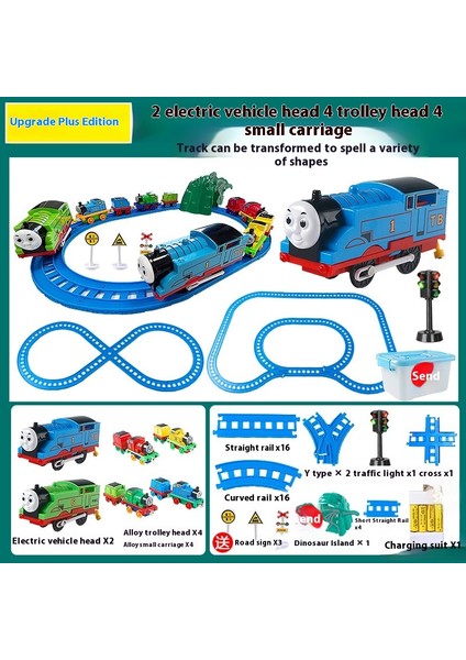 Elektrikli Mühendislik Parça Araba Kayar Tren Araba Macera Eğitici Oyuncaklar (Yurt Dışından)