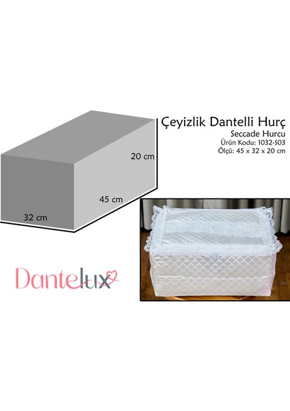 Dantelli Çeyizlik Hurç fiyatları