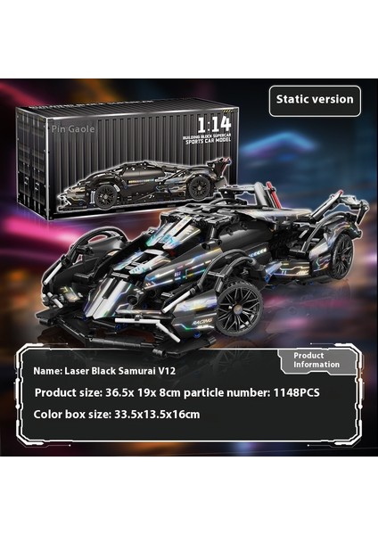 Uyumlu Konsept Lambo Süper Araba Model Araba Porsche Spor Araba Çocuk Oyuncak Yapı Taşları (Yurt Dışından)