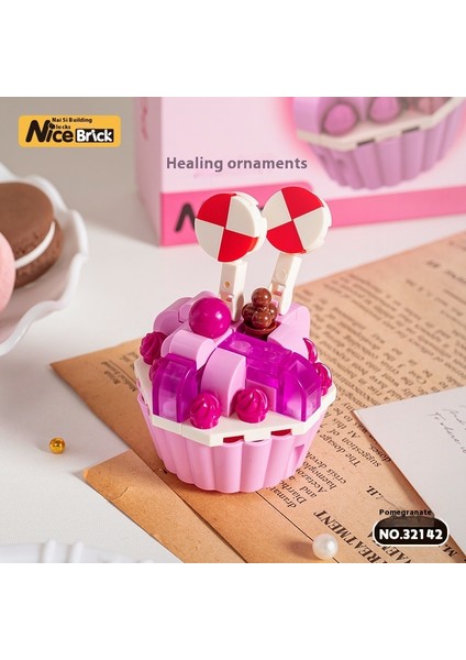 Saksı Yapı Taşı Küçük Pelet Puzzle Kız Serisi Doğum Günü Hediyesi (Yurt Dışından)
