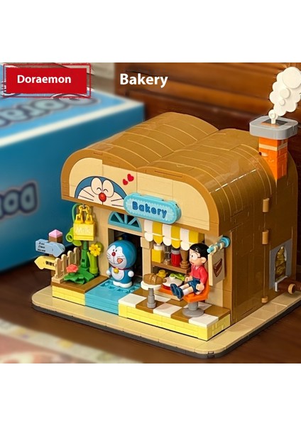 Gökkuşağı Şeker Evi Sokak Yapı Taşları Yapboz Puzzle Çocuk Oyuncakları (Yurt Dışından)