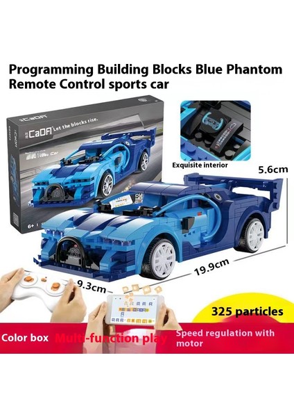 Yeni Lamborghini Porsche Model Programlama Uzaktan Kumanda Spor Araba Bulmaca Yapı Taşı Oyuncaklar (Yurt Dışından)