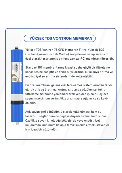 Atık Su Atmayan Su Arıtma Cihazı Pompasız
