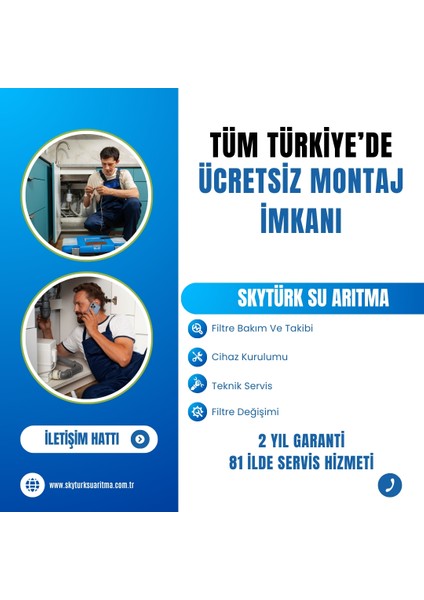 Atık Su Atmayan Su Arıtma Cihazı Pompasız