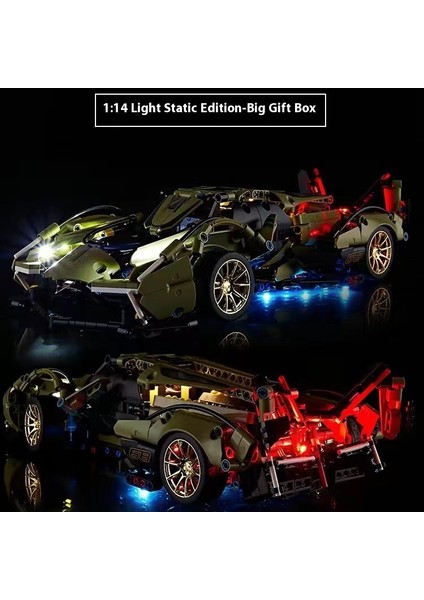 Yeni Lamborghini Porsche Model Programlama Uzaktan Kumanda Spor Araba Bulmaca Yapı Taşı Oyuncaklar (Yurt Dışından)