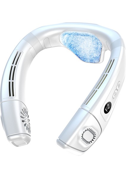 Yeni Yarı Iletken Soğutma Kanatsız Boyun Fanı Soğutma Buz Açık Taşınabilir Asılı Boyun Klima (Yurt Dışından)