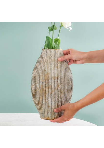 Novara Seramik Vazo 33 cm fiyatları