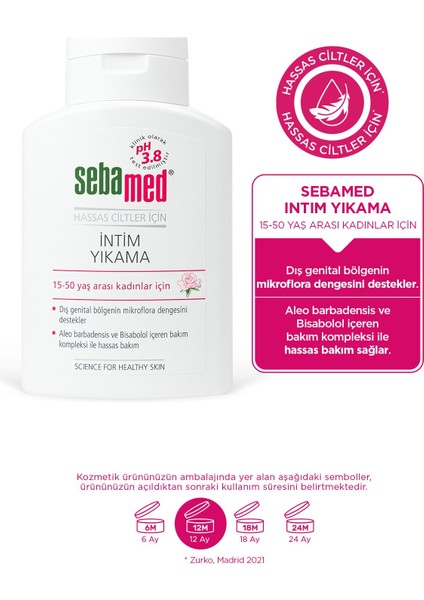 İntim Yıkama Fresh - Dış Genital Bölge Temizleyici 200 ml - pH 3.8