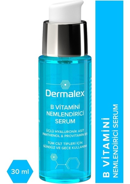 B Vitamini Yoğun ve Uzun Süreli Nemlendirici Serum 30 ml