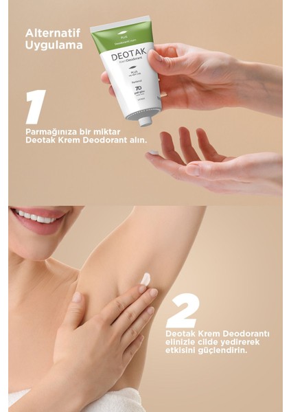 Plus Ekstra Koruma 7 Güne Kadar Etkili Krem Deodorant 35 ml