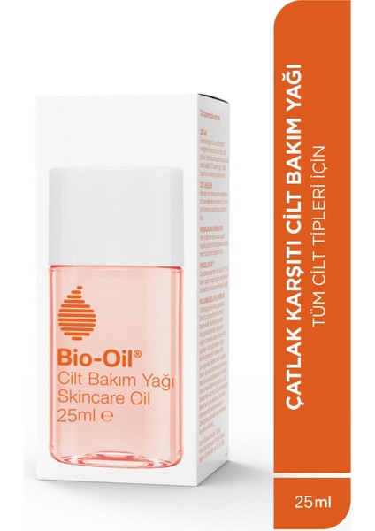 Çatlak Karşıtı & Leke Karşıtı Nemlendirici Cilt Bakım Yağı 25 ml - 4 Adet