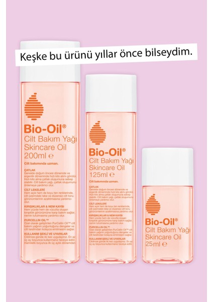 Çatlak Karşıtı & Leke Karşıtı Nemlendirici Cilt Bakım Yağı 25 ml - 4 Adet