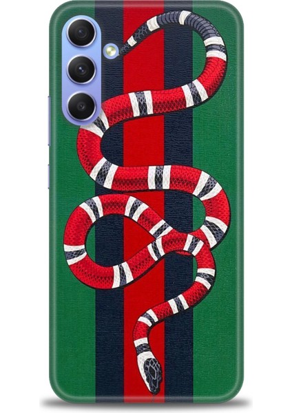Samsung Galaxy S24 Kılıf Hd Baskılı - Yılan