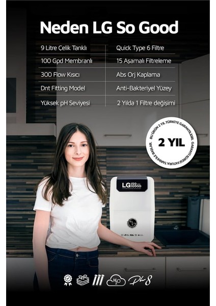 Lg So Good Su Arıtma Cihazı