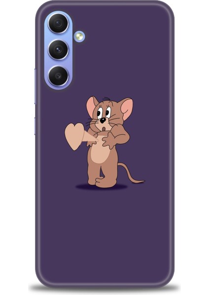 Samsung Galaxy S25 Kılıf Hd Baskılı - Aşık Jerry