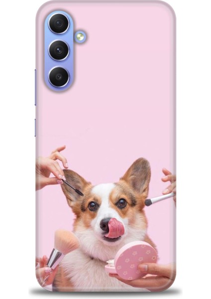 Samsung Galaxy S25 Kılıf Hd Baskılı - Sevimli Köpek