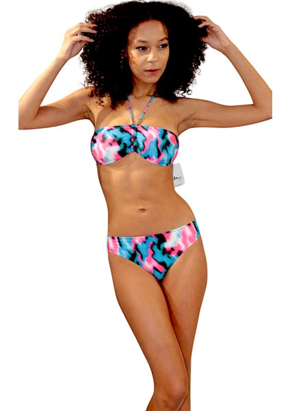 Straplez Bikini Takımı