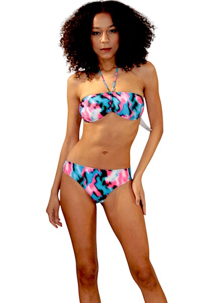 Straplez Bikini Takımı