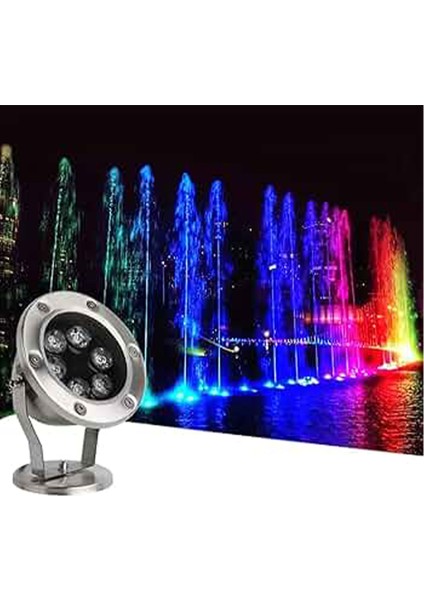 Mini Spot Paslanmaz Ayaklı Havuz LED Aydınlatma Ampülü Lamba Sıcak Beyaz A-1210 6W 12V IP68 modelleri