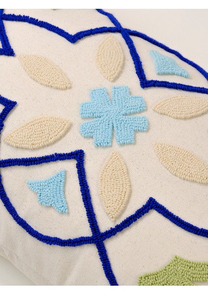 Mavi Marakeş Punch Kırlent Kılıfı - Mavi Dikdörtgen modelleri